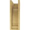 Ekena Millwork 6"W x 12"D x 18"H Classic Hughes Rough Cedar Woodgrain TimberThane Corbel, Primed Tan CORUR06X12X18HUGRCPR - alternate 2